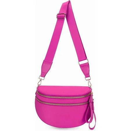 Emmafy Crossbody Bag for Women, Emmafy Waterproof Oxford Cloth Large Capacity Bum Bags with Adjustable Strap | Walmart (US)