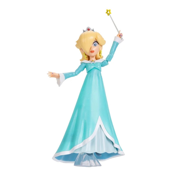 The Super Mario Galaxy Movie - 5 inch Action Figure Series – Rosalina Figure with Wand and Stan... | Walmart (US)