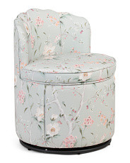 Scalloped Vanity Stool On Casters | Kitchen & Dining Room | Marshalls | Marshalls