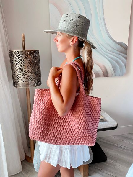 Naghedi Look for less on sale for under $100 💛 // This size is comparable to the Naghedi Medium Size 

Naghedi, Travel, Handbags, woven handbags 

#LTKitbag #LTKsalealert #LTKunder100