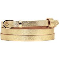 Gold Belt, Women's Gold Genuine Leather Waist Dress Skinny Gift For Her | Etsy (US)