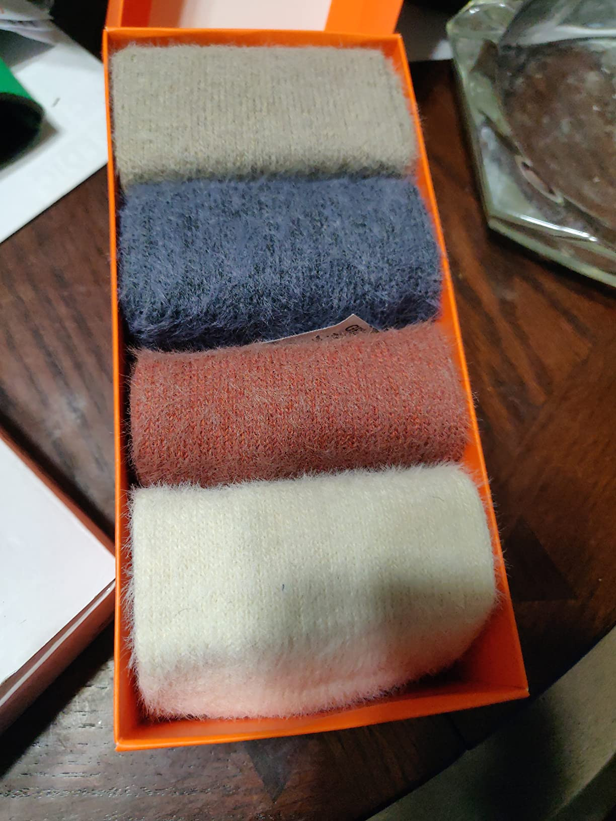 SISOSOCK 5 Pairs Thick Fuzzy Socks for Women Winter Warm Wool Socks Soft Cozy Womens Knit Sleep S... | Amazon (US)