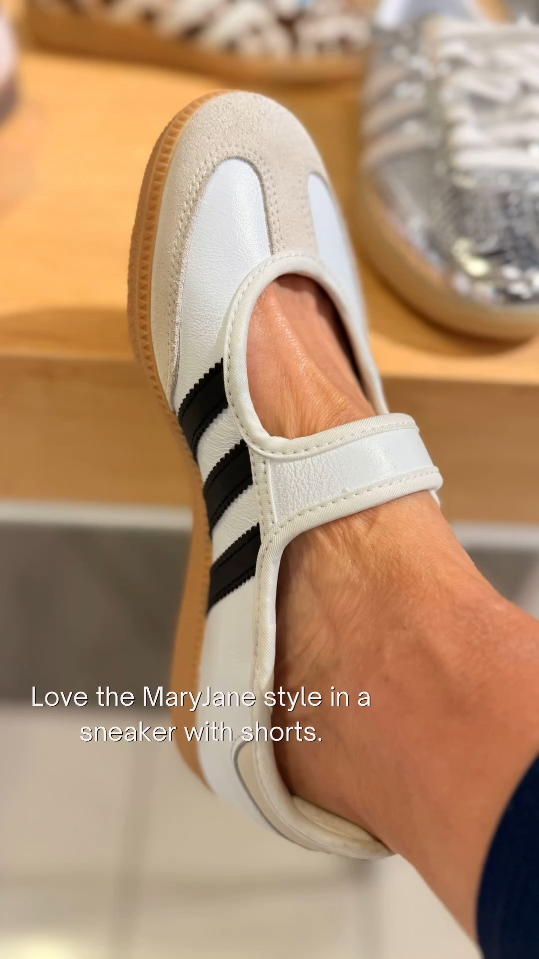 These Mary Jane sneakers are such a fun update to a classic sneaker. Comfortable, versatile, and perfect with shorts, dresses, or denim—they add just the right touch of sporty-chic style.

💡 LTK MADE EASY

❤️ Heart = Support my posts
🔖 Save = Get sale & restock alerts
📋 Lists = Keep favorites organized
📲 Share = Send to yourself for later
💬 Comment = Ask me anything 

 #LTKootd #LTKSeasonal #LTKOver40