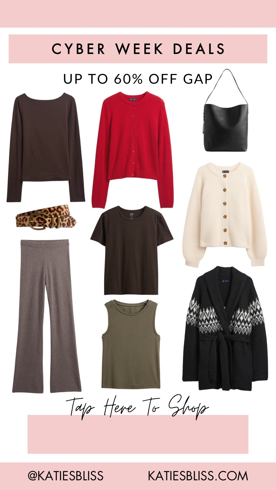 Black Friday deals ✨ up to 60% off gap

Black Friday. Cyber week. Cyber Monday. Sale. Deal. Markdown. Gap. 



#LTKFindsUnder50 #LTKCyberWeek #LTKSaleAlert