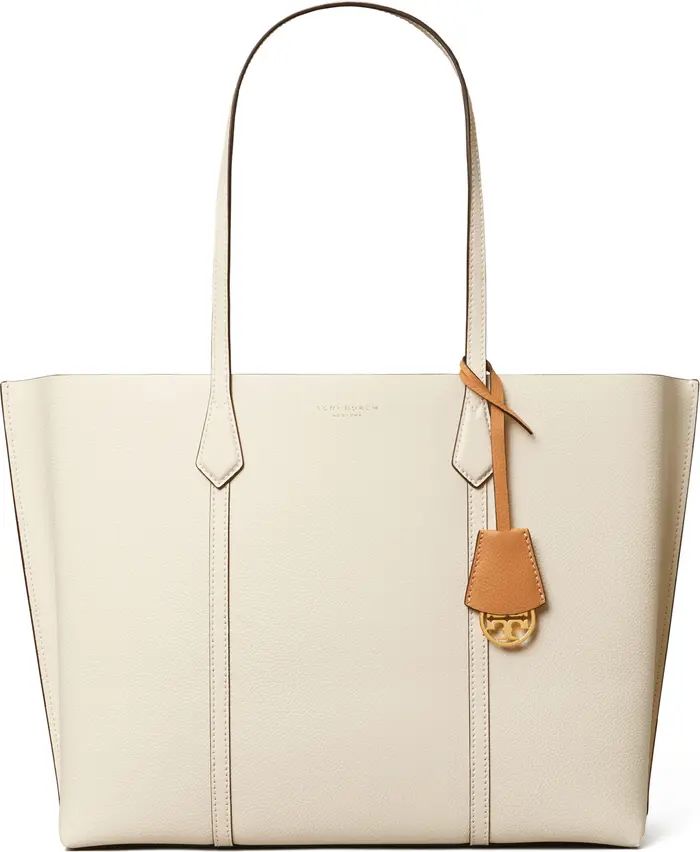 Perry Triple Compartment Leather Tote | Nordstrom