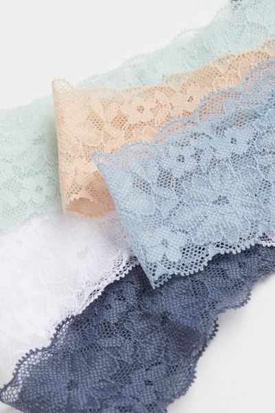 5-pack Lace Thong Briefs | H&M (US + CA)
