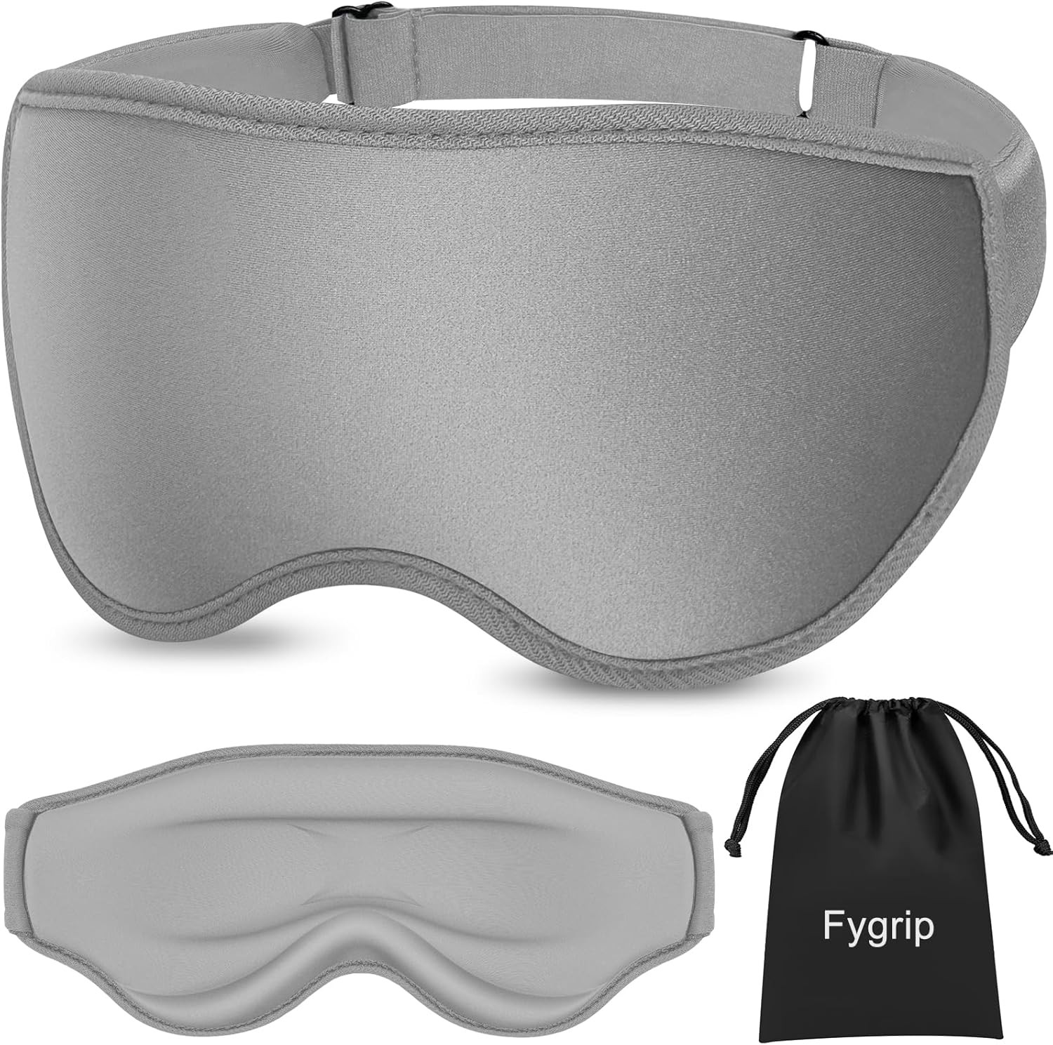 3D Eye Mask Sleep Mask for Men & Women, 100% Pressure-Free & Light Block-Out Eye Mask for Sleep w... | Amazon (US)