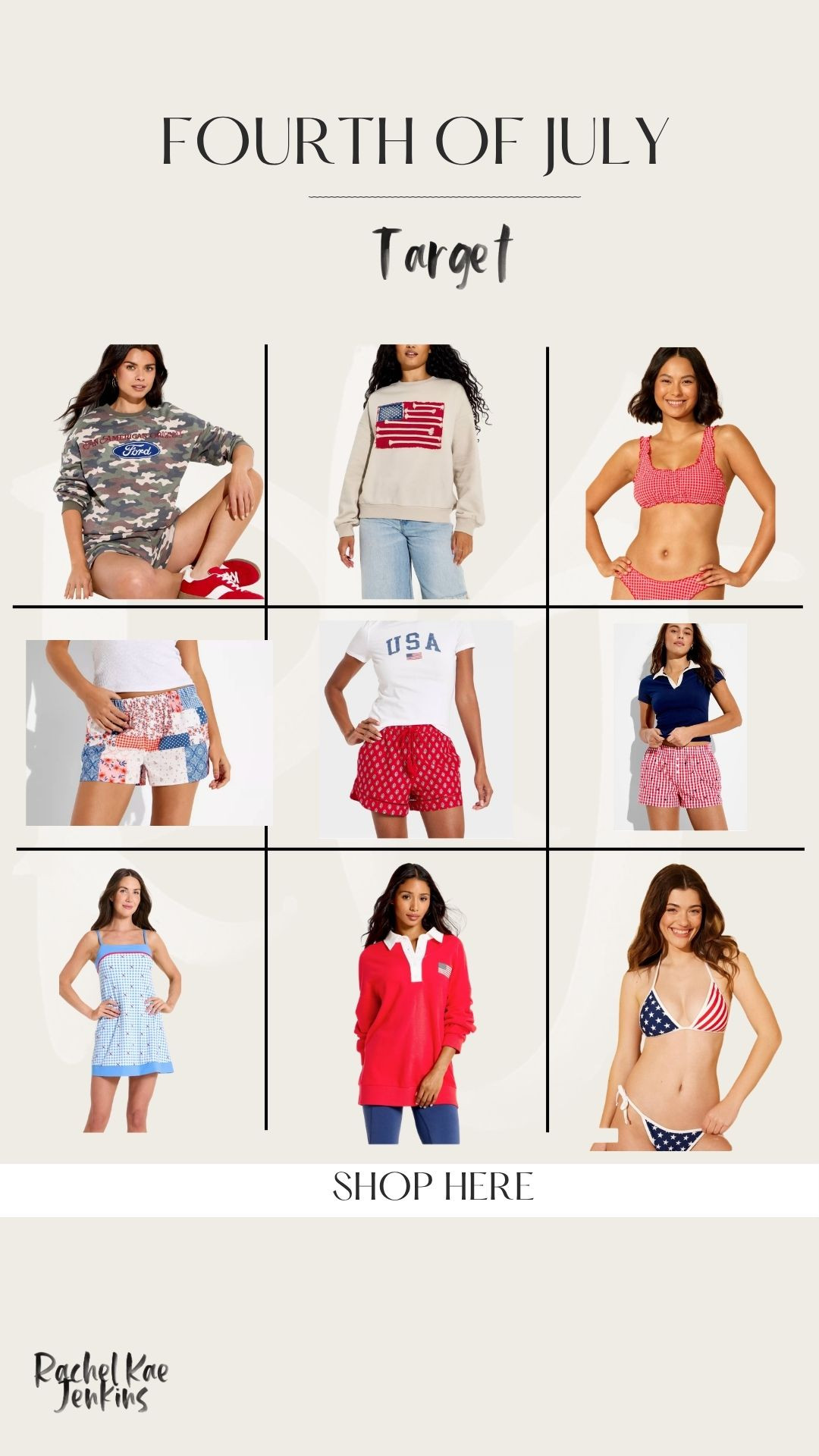 Patriotic fashion finds from target! fourth of july ootd inspo. last minute fourth of july outfits. affordable and easy fourth of july fashion. @target #ad #sponsored 

 #LTKootd #LTKSeasonal #LTKSwim