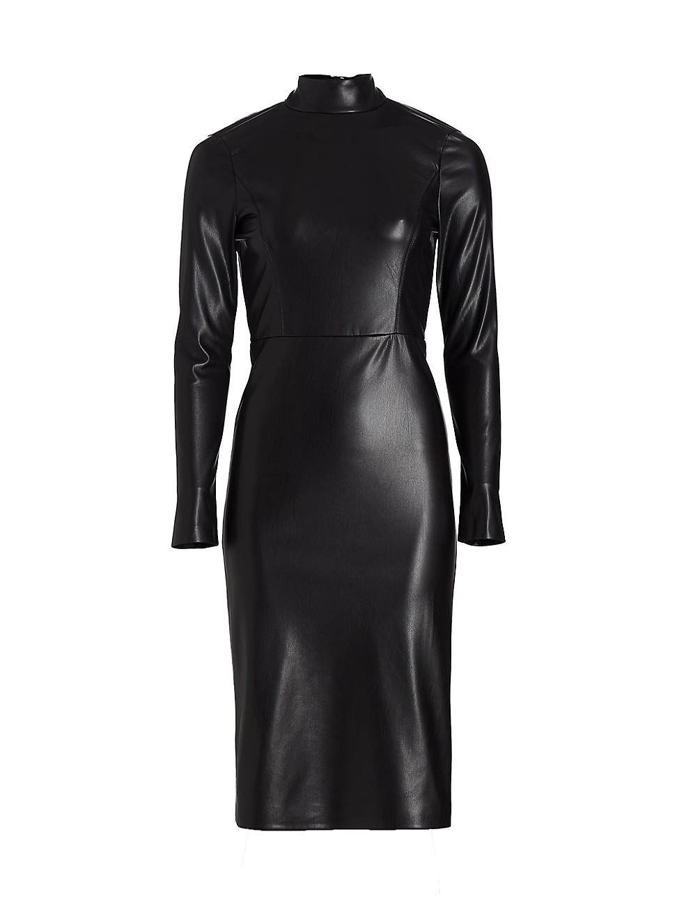 Women's Delora Faux Leather Sheath Dress - Black - Size 0 | Saks Fifth Avenue