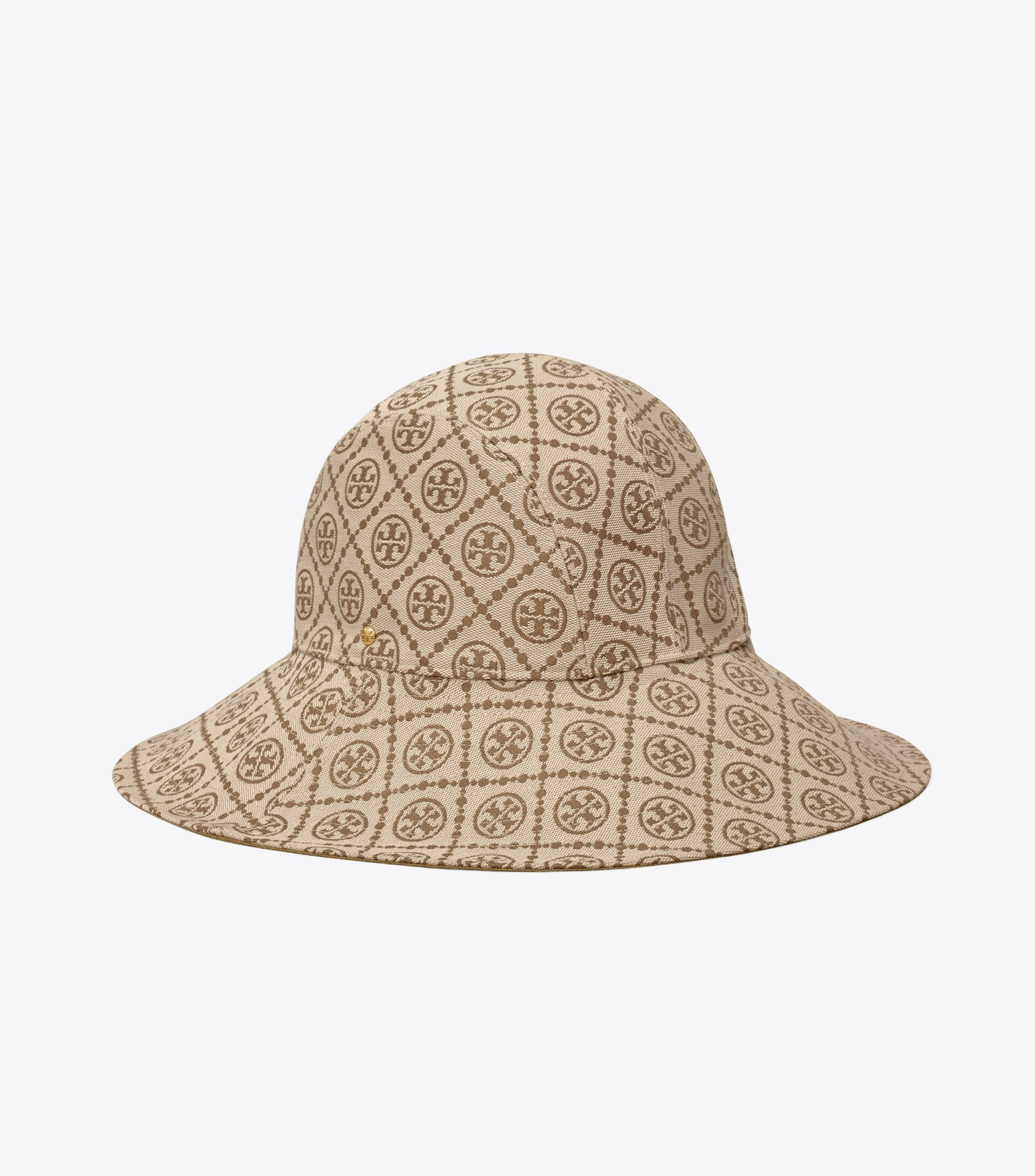 T Monogram Jacquard Reversible Bucket Hat | Tory Burch (US)