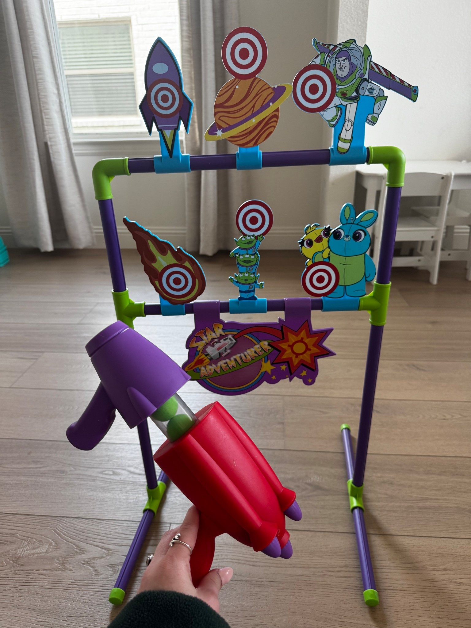 Just got this in & we are having so much fun with it!!! Toy Story Target Game at Walmart! 

#LTKmomlife #LTKKids