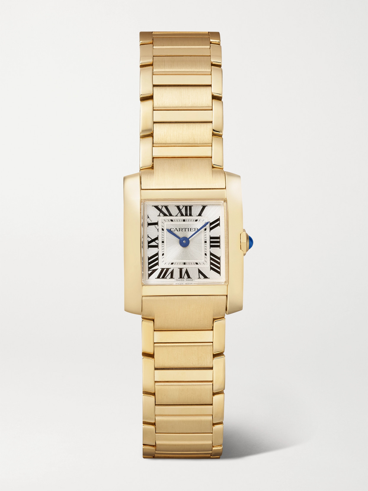 Cartier - Tank Française 21.2mm Small 18-karat Gold Watch - One size | NET-A-PORTER (US)