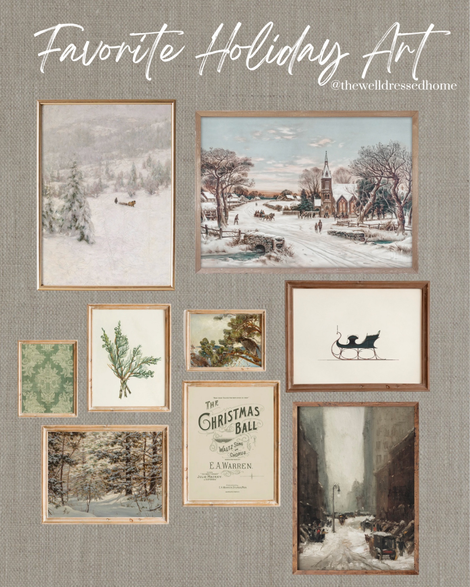 Winter Holiday Art

#LTKSeasonal #LTKhome #LTKHoliday