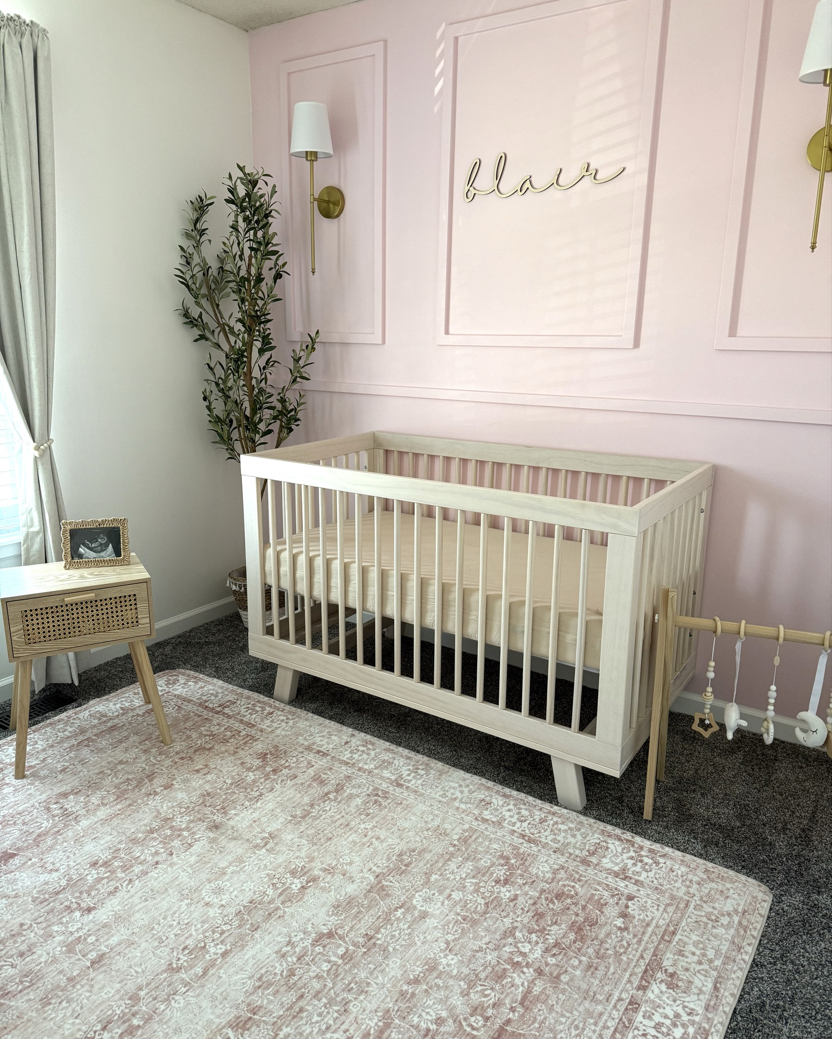 Baby girls nursery details 🩷✨

#LTKBaby #LTKBump #LTKHome