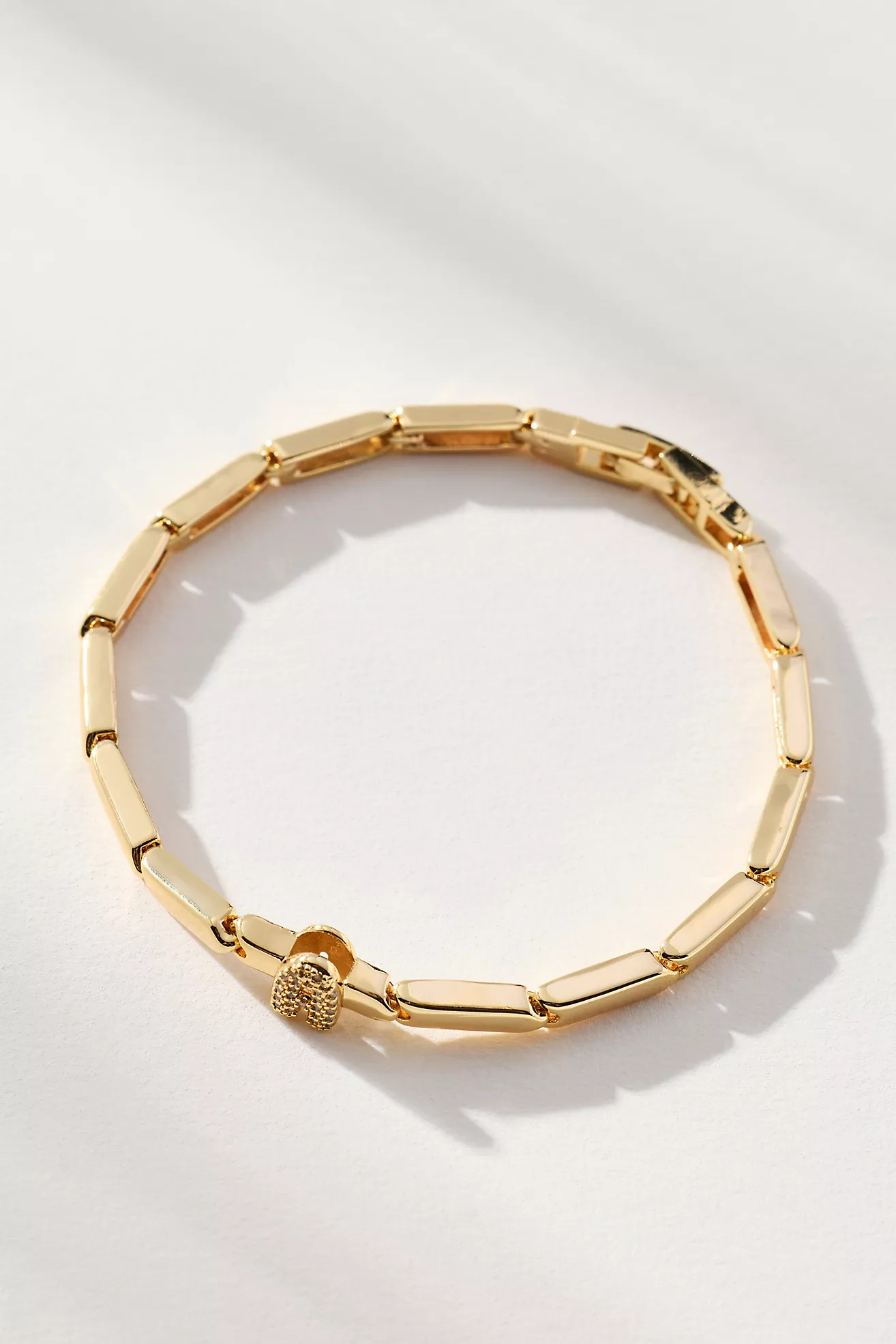 Crystal Linked Bracelet | Anthropologie (US)