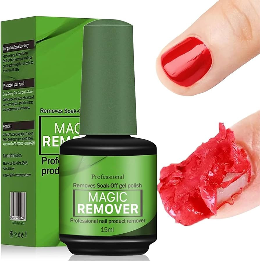 15ML Gel Nail Polish Remover, Magic Gel Polish Remover for Nails, Professional Remove Gel Nail Po... | Amazon (US)