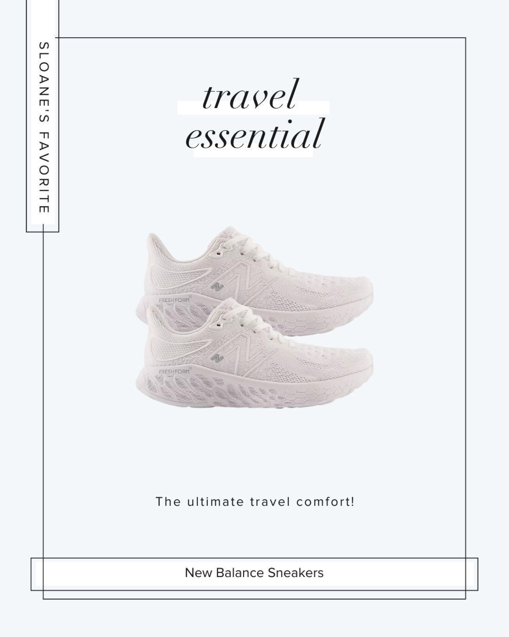 I love these New Balance sneakers for travel! 

#LTKtravel #LTKFind #LTKstyletip