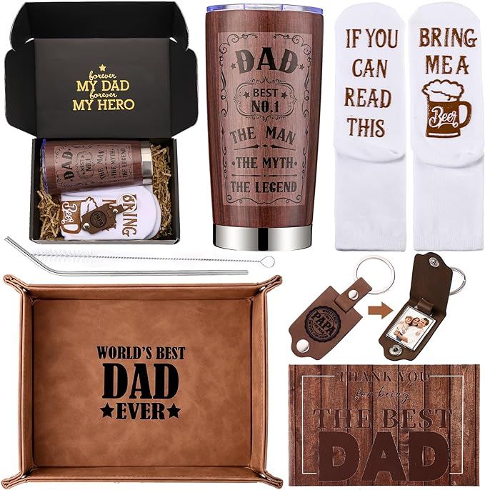 Gifts for Dad, Dad Christmas Gifts from Daughter Son,Presents for Dad Men Father-in-law, Father B... | Amazon (US)