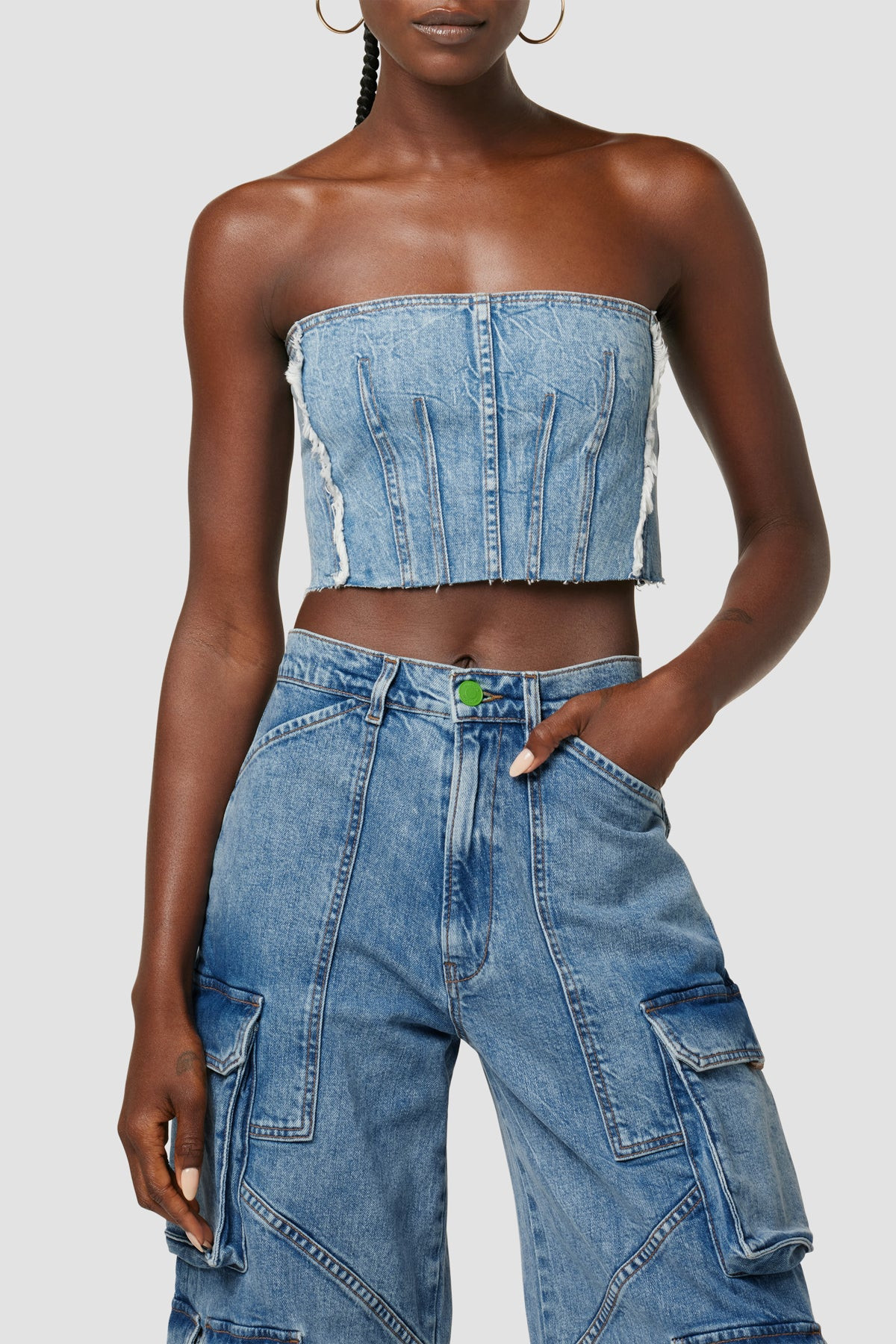 Hudson x Zoe Costello Stevie Corset Top | Hudson Jeans