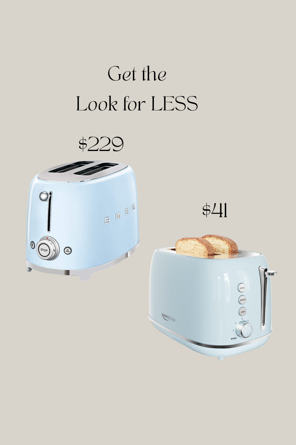 Look for less SMEG toaster 

 #LTKHome