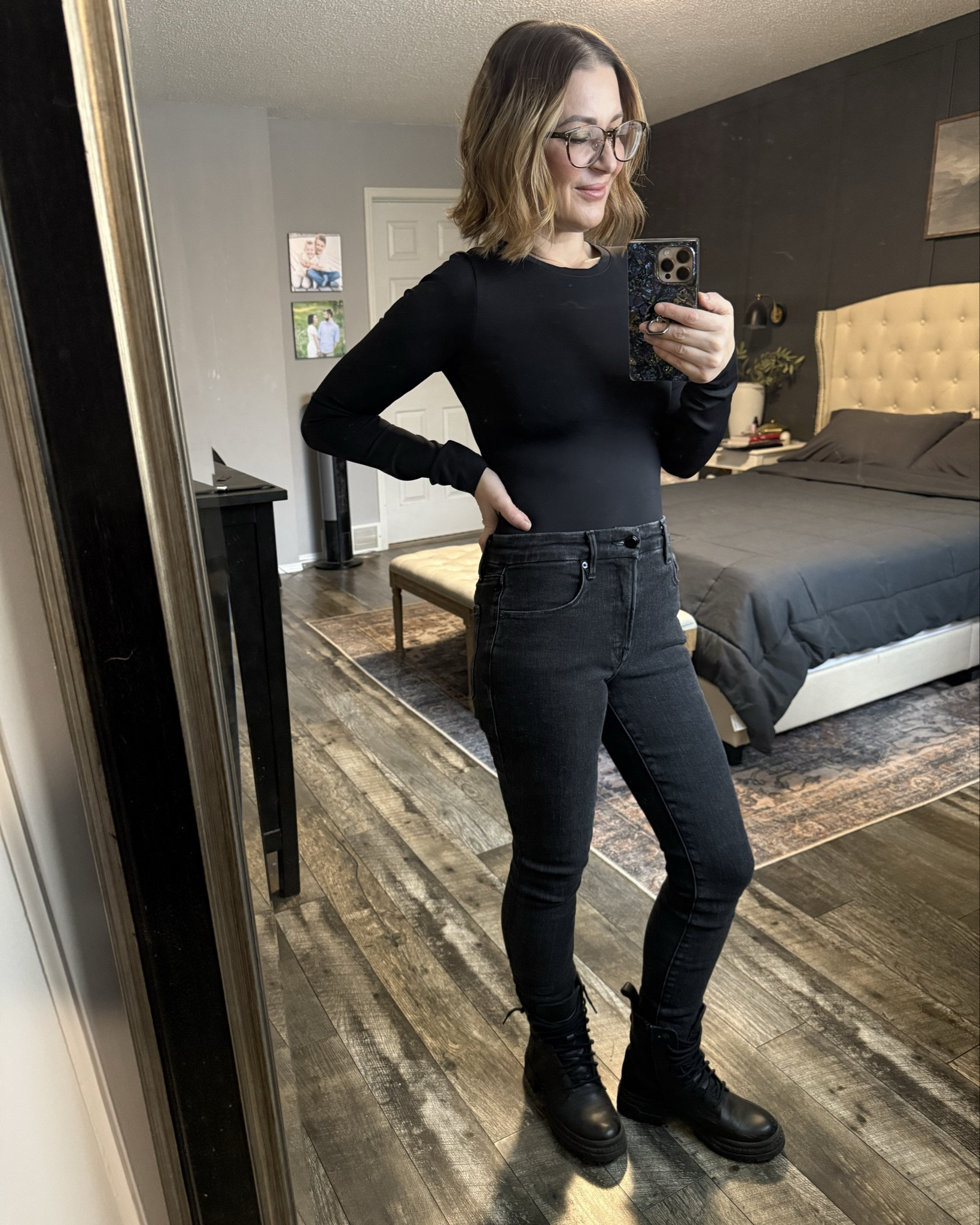 Good American staples I always come back to 🤍

These Good American jeans + bodysuit are on sale right now and they’re two pieces I reach for constantly. The denim has structure and stretch (comfortable but still flattering), and the bodysuit is smoothing without feeling restrictive.

For reference, I’m wearing a medium in the bodysuit and size 4 / 27 in the jeans. Easy to dress up or down and worth grabbing while they’re marked down.

Both linked here ✨


#LTKcanada #LTKjeans #LTKpetite