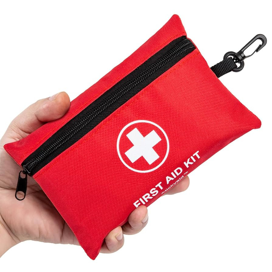 Mini First Aid Kit - 140 Piece Small First Aid Medical Kit for Car, Home, Office, Travel, Camping... | Amazon (US)