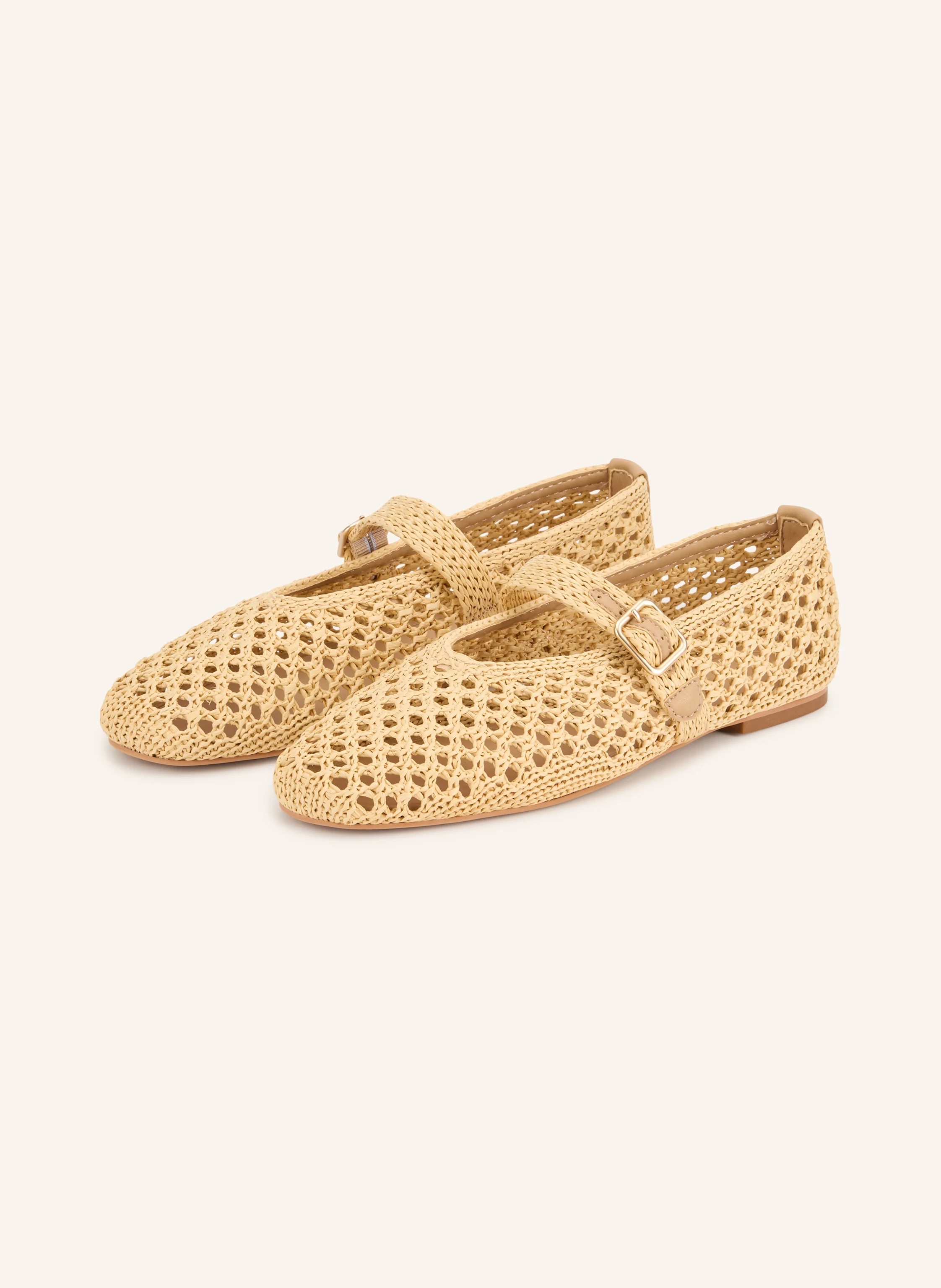 INUOVO Mary-Jane-Ballerinas in hellbraun | Breuninger (DACH)