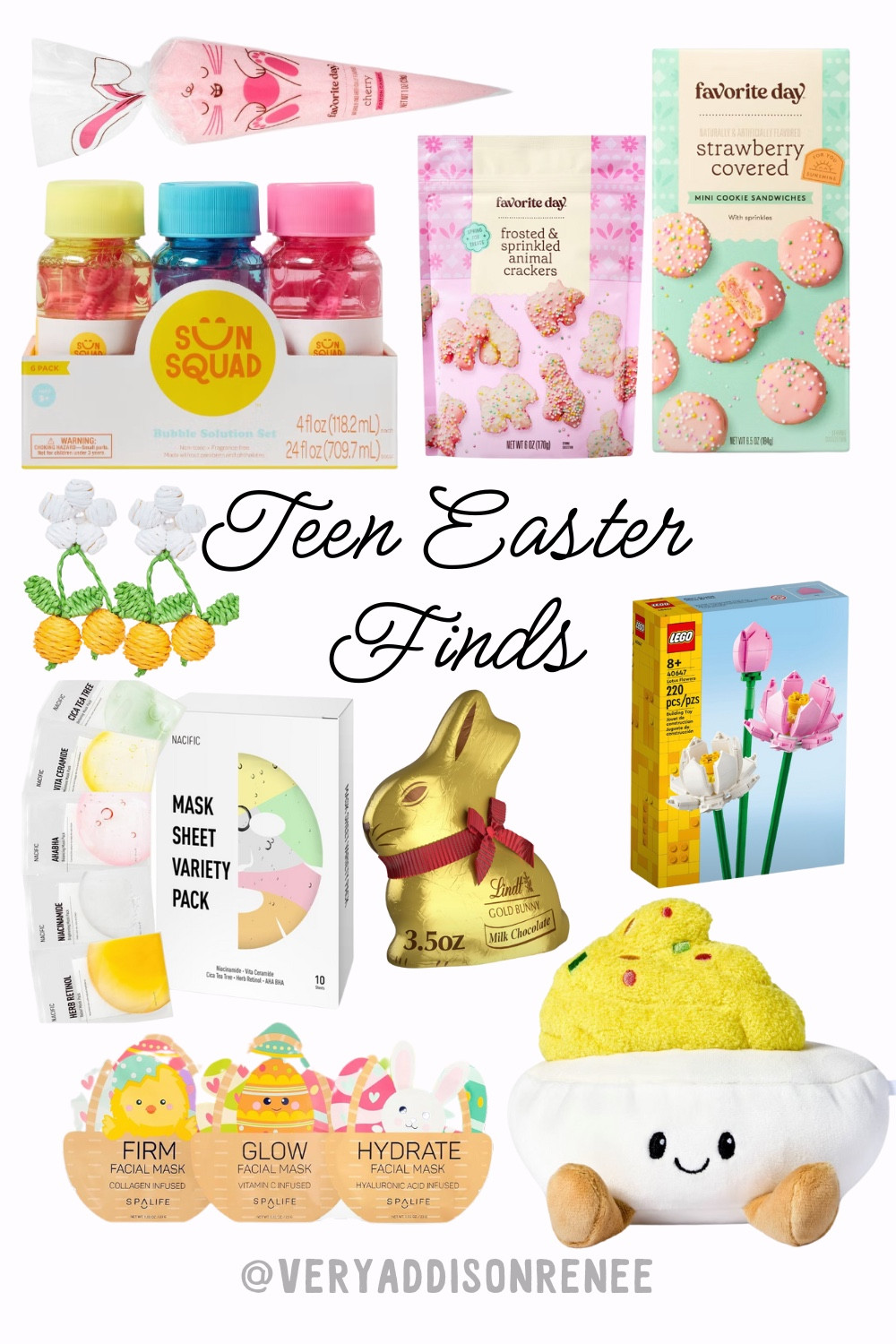 Teen girl Easter basket finds found and made by a teen for other teens! These can also be perfect for tween girls too!

Follow for more!🐣🐇






Easter, Easter basket, gift guide, teen girls, teen girl gift, Easter gifts, Easter gift, Easter gifts for teens, teen girl gift guide, target gifts, Easter crafts, holiday gifts, Easter basket ideas, gift basket, target finds, target Easter finds, teen girl gift, tween gift, teen girl gift guide, tween gifts, tween gift guides, fuzzy slippers, bath bomb, eye mask, Amazon, stuffed animals, lego, lego flowers

#LTKFindsUnder50 #LTKFindsUnder100 #LTKU