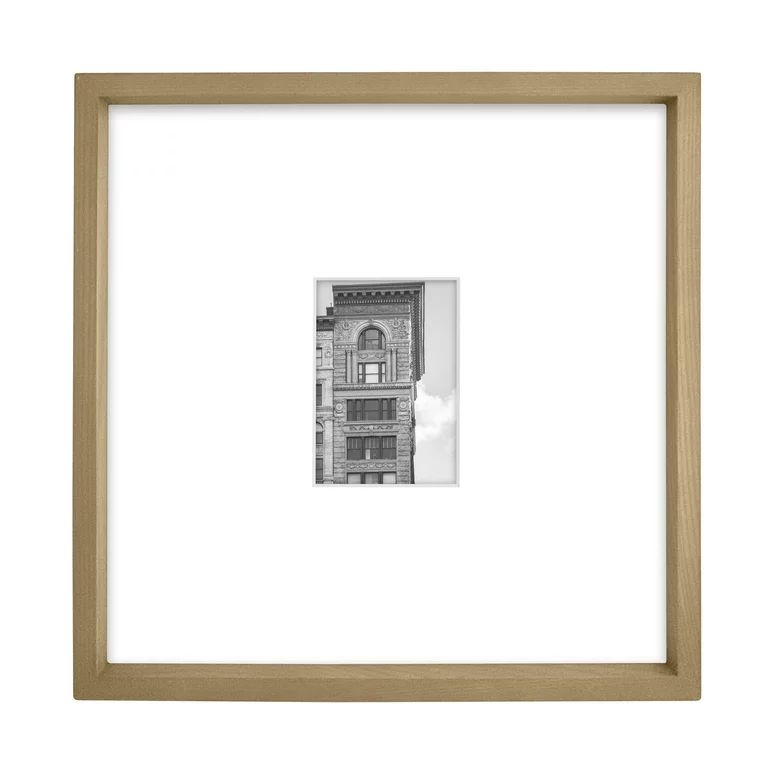 Better Homes & Gardens 18x18 Matted to 5x7 Wood Wall Picture Frame | Walmart (US)