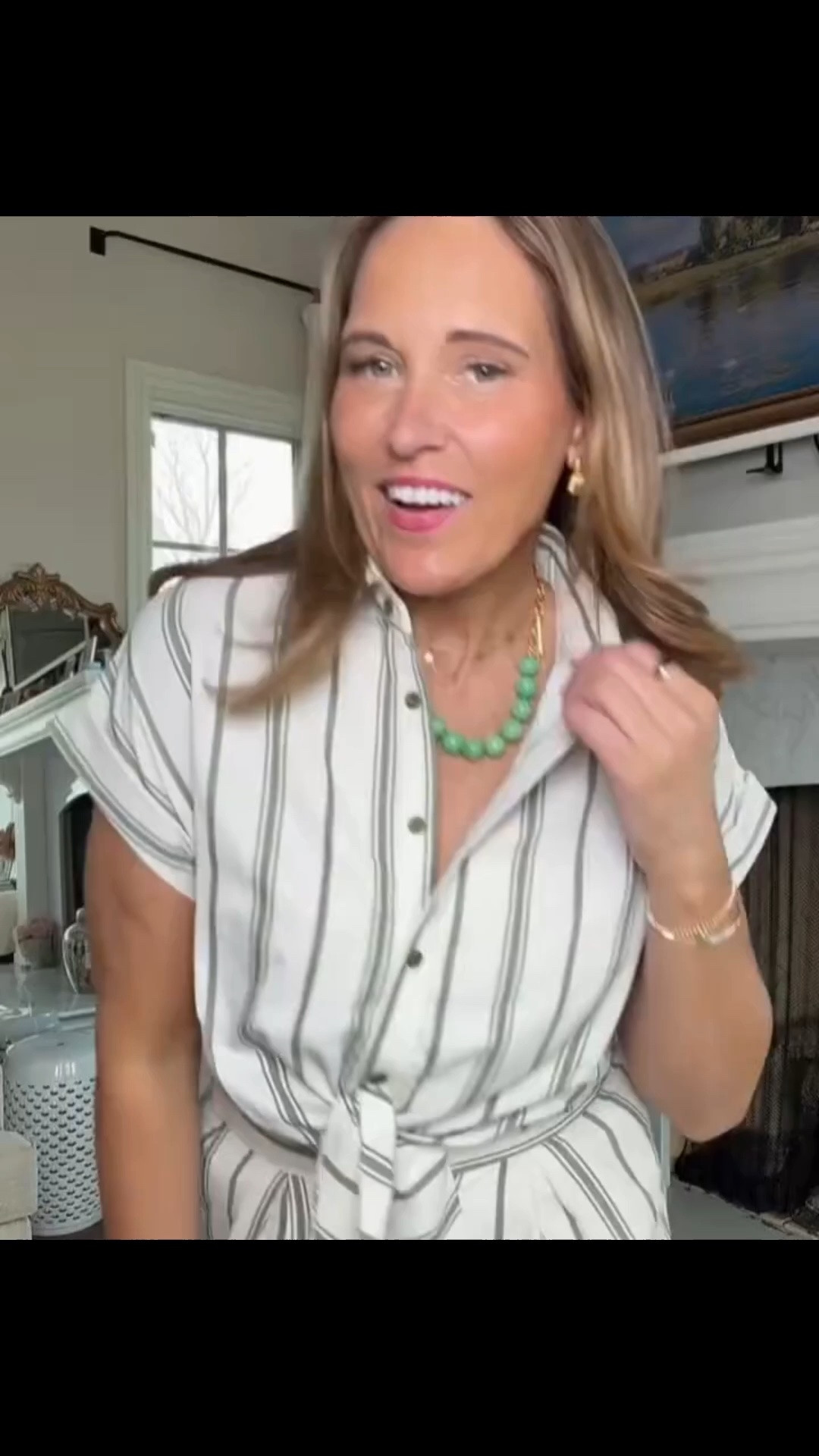 Found it! This two piece outfit is just lovely! This is what I’m wearing for coffee with girlfriends and casual graduation parties this summer. Easy to put on and look put together. Added bonus that’s it’s comfortable, too! s

#LTKOver40 #LTKMidsize #LTKdayinmylife