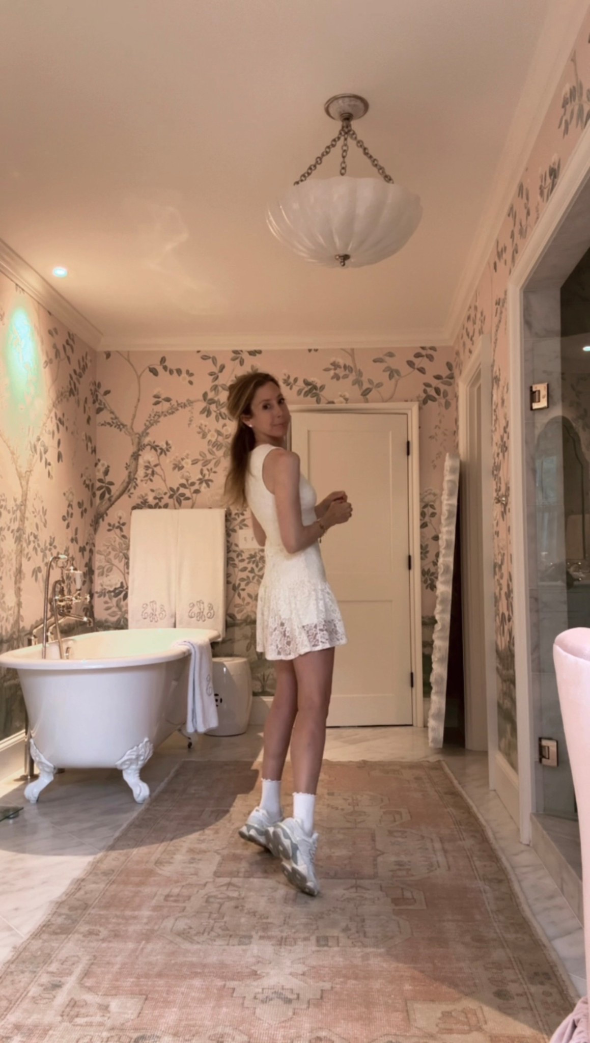 Perfect lace tennis dress! Under $50. Also love for carpool ;) 

#LTKSeasonal #LTKStyleTip #LTKActive