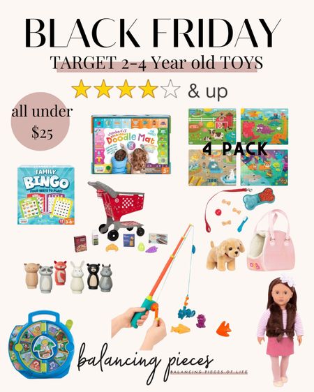 Black Friday Target Toy Sale - 2 year old toys - 3 year old toys - 4 year old toys - Bogo toys - 5 star toys 

#LTKSeasonal #LTKHoliday #LTKGiftGuide
