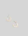 Freshwater Pearl Huggie Hoop Earrings | Madewell