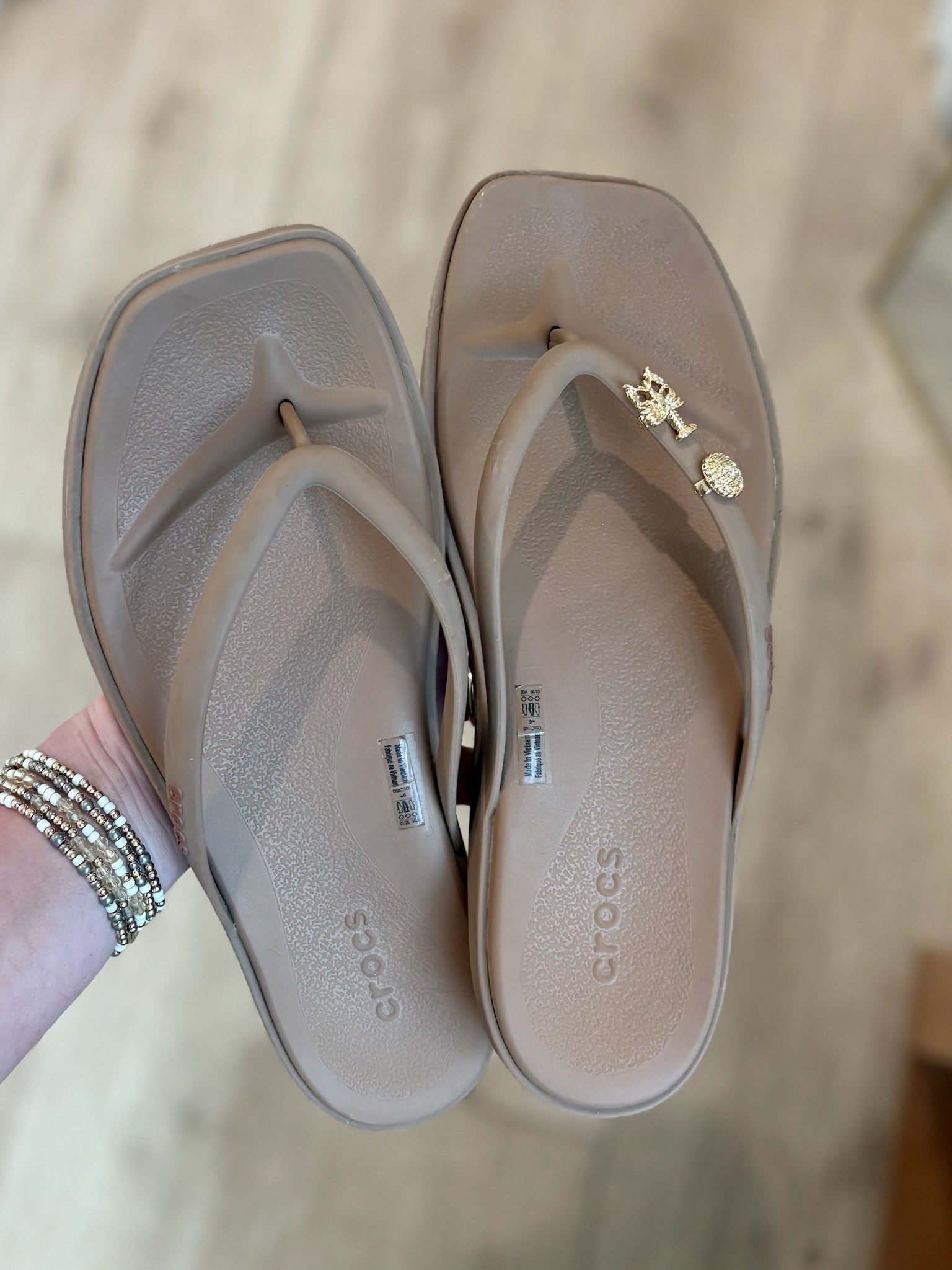 Just added some charms to my crocs for the beach!! I seriously wear these shoes everyday!😅

#LTKootd #LTKSeasonal #LTKgrwm