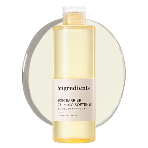 ONGREDIENTS Skin Barrier Calming Softener | Daily Soothing Toner for Dry, Sensitive Skin | Panthenol, Hyaluronic Acid, Ceramide, Hydrating, pH Balancing | Vegan, Korean Skin Care 250ml / 8.45 fl Oz | Amazon (US)