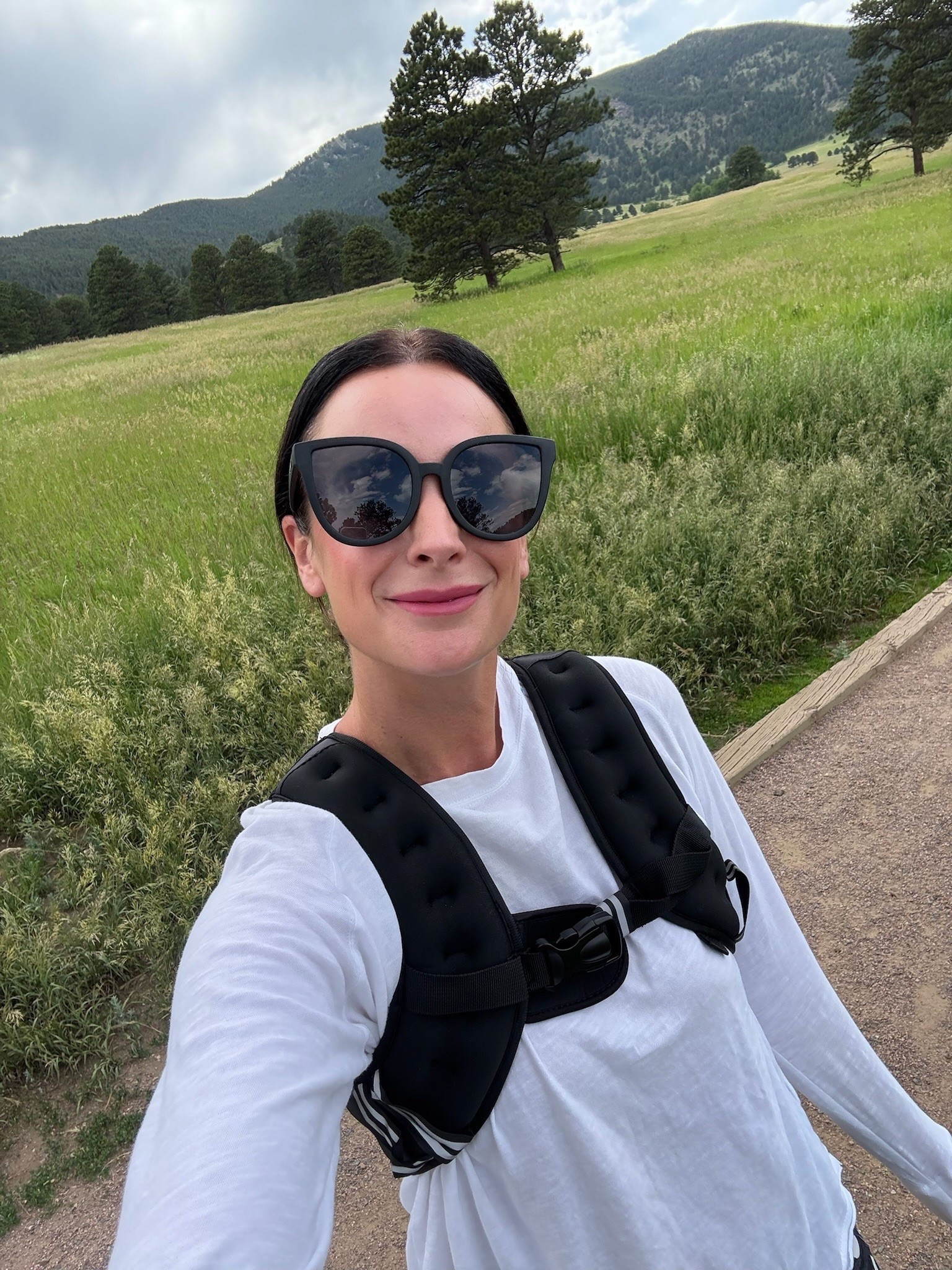 Took a walk today and elevated it by wearing my weighted vest!

#LTKfitnessgoals #LTKActive #LTKSaleAlert