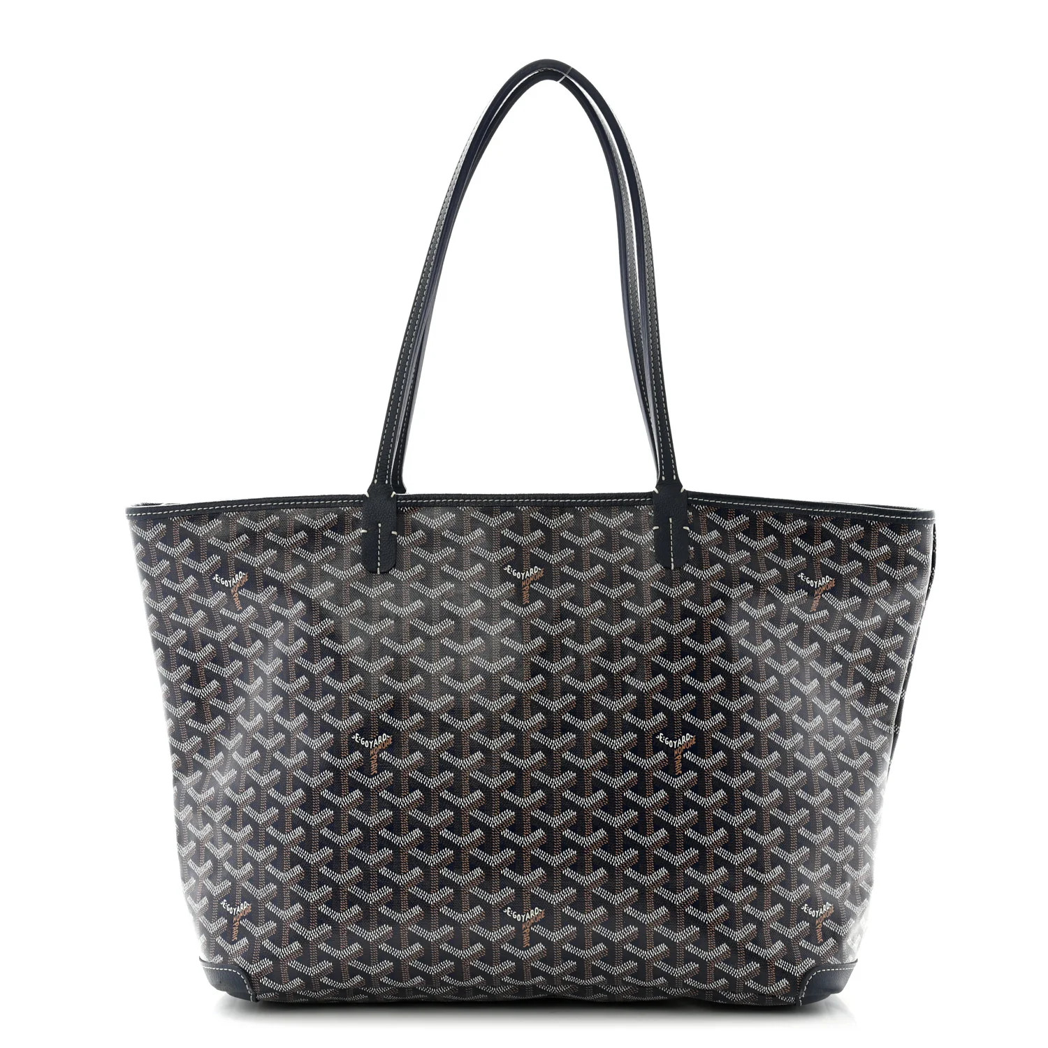 Goyardine Artois MM Navy | FASHIONPHILE (US)