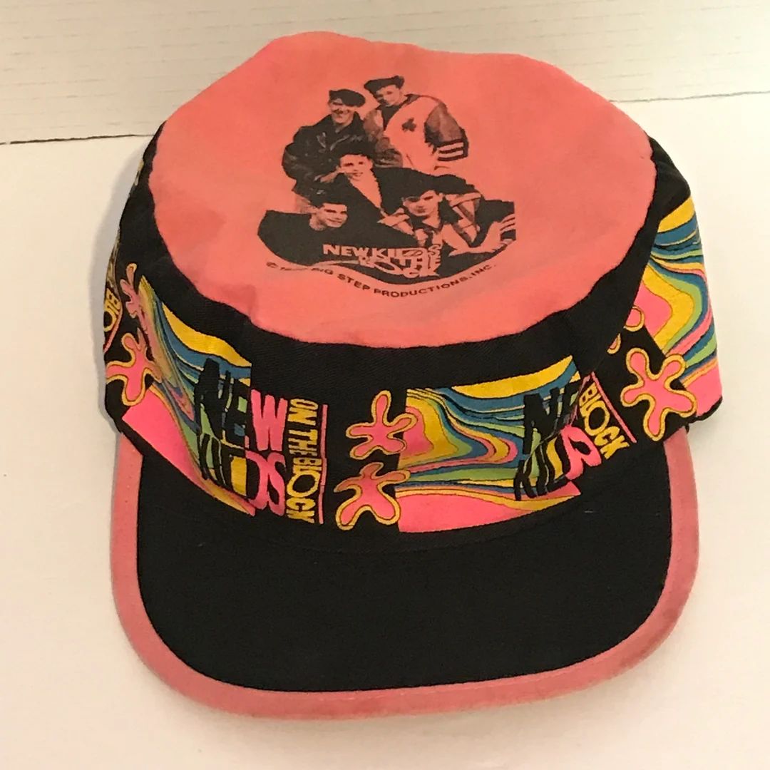 Vintage 1990 NKOTB New Kids on the Block Magic Summer Painters Cap Concert Hat - Etsy | Etsy (US)