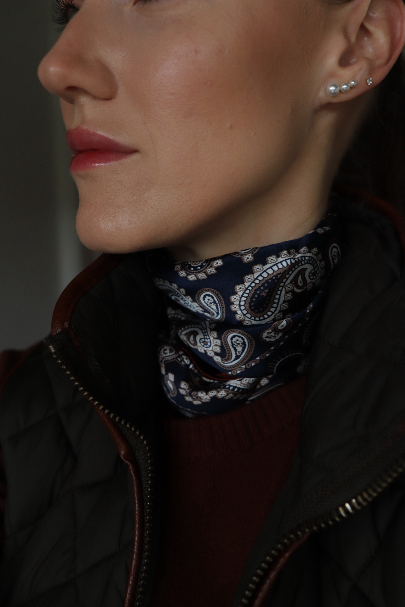Silk scarf 

#LTKautumn #LTKstyletip #LTKworkwear