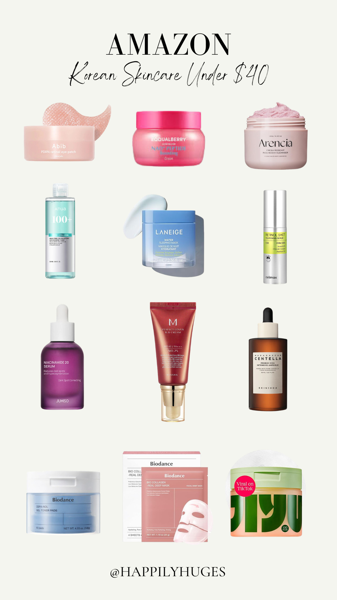 Budget friendly Korean skincare finds from Amazon under $40.  

 #LTKselfcare #LTKBeauty
