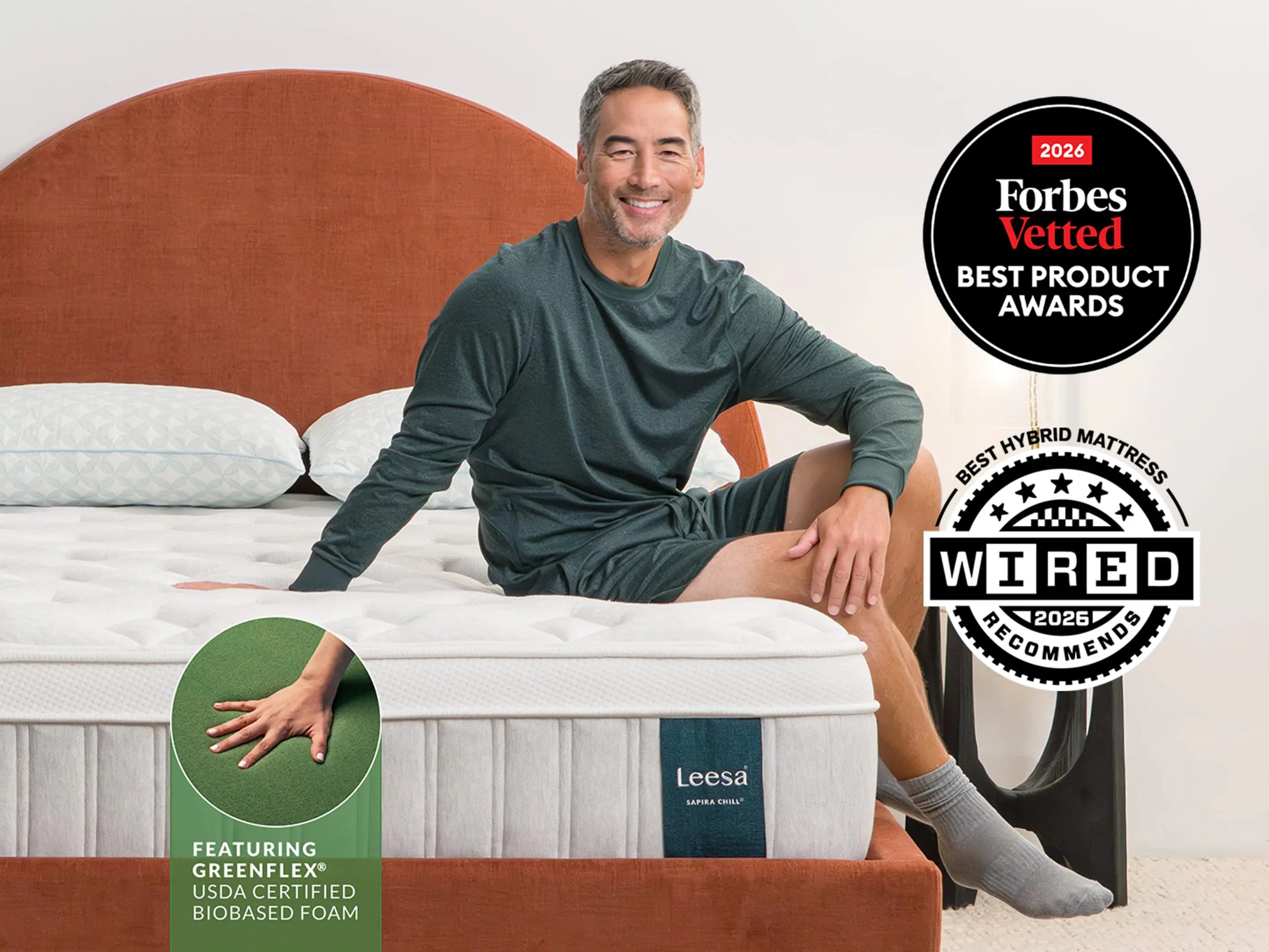 Sapira Chill® Hybrid Mattress | Leesa Sleep