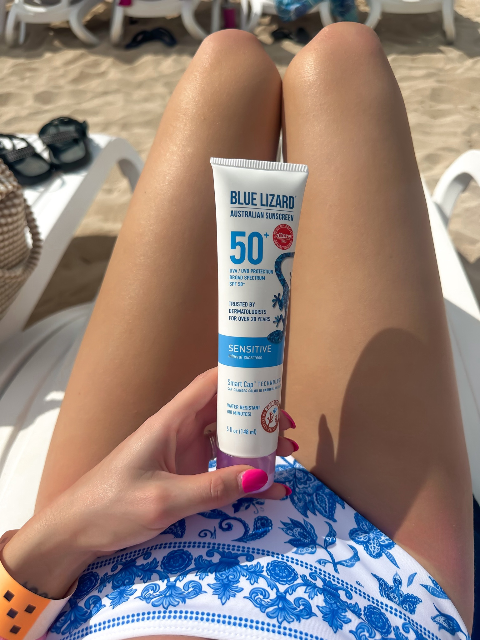 The best sunscreen EVER!! If you’re going to the pool or the beach.. it’s a MUST HAVE! 

Amazon
Target
Blue lizard
Sunscreen 

#LTKfindsunder50 #LTKbeauty #LTKSeasonal
