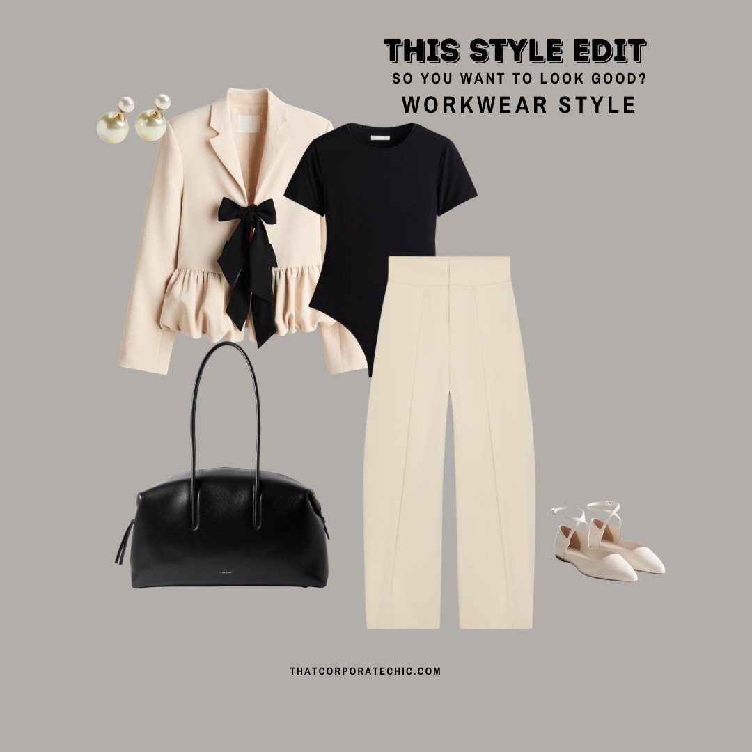 work outfits - spring workwear style 
White jacket 
Cream trouser
Cream ballet flats
Work shoes
Work bag



Workwear look
Business casual outfit 
Chic spring look
Office style 

#LTKworkwear #LTKbag #LTKspring