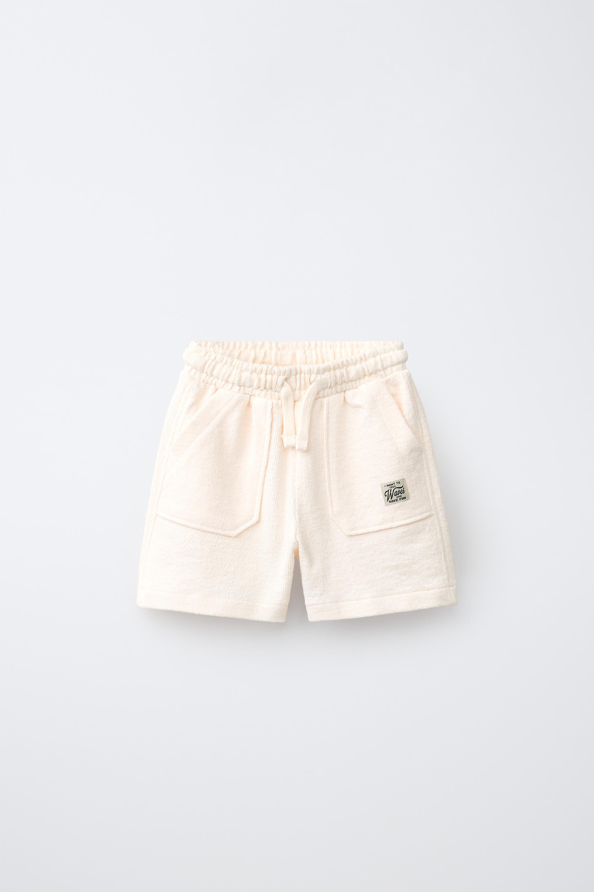 PLAIN CREPE SHORTS | Zara US