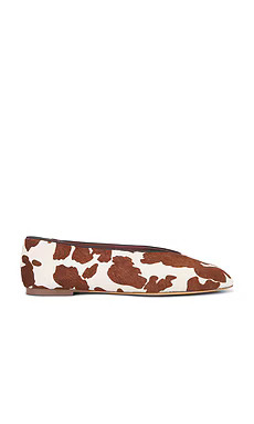 Tony Bianco Bayley Flat in Tan & Beige Pony from Revolve.com | Revolve Clothing (Global)