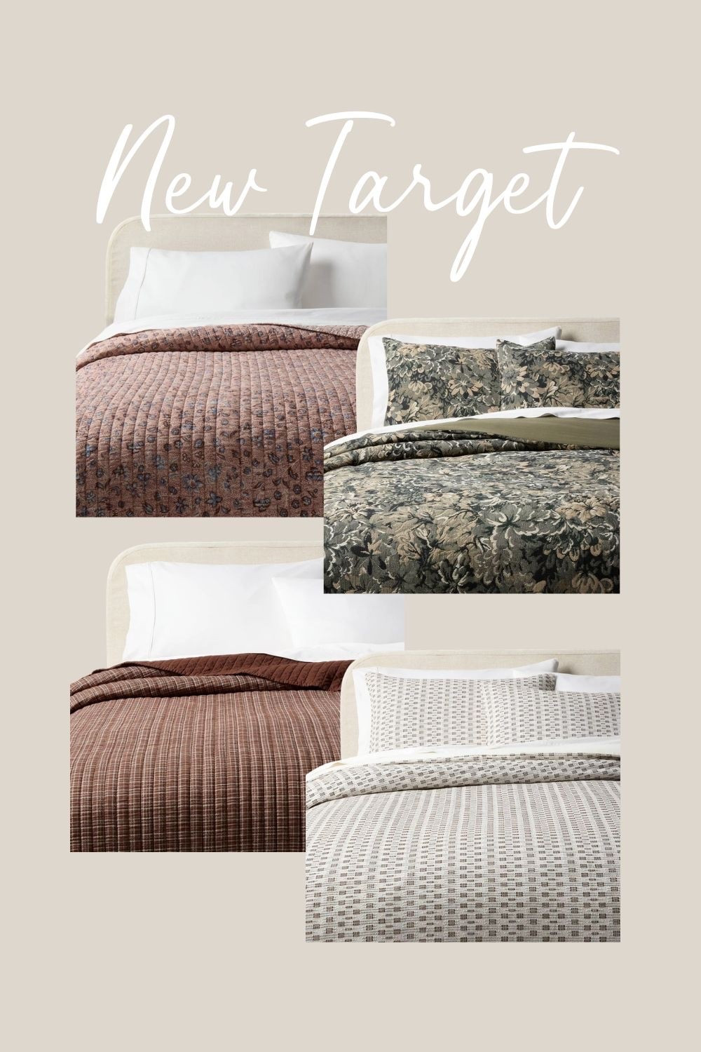 Pretty new bedding at Target. Fall bedding. Quilt.

#LTKHome #LTKSeasonal