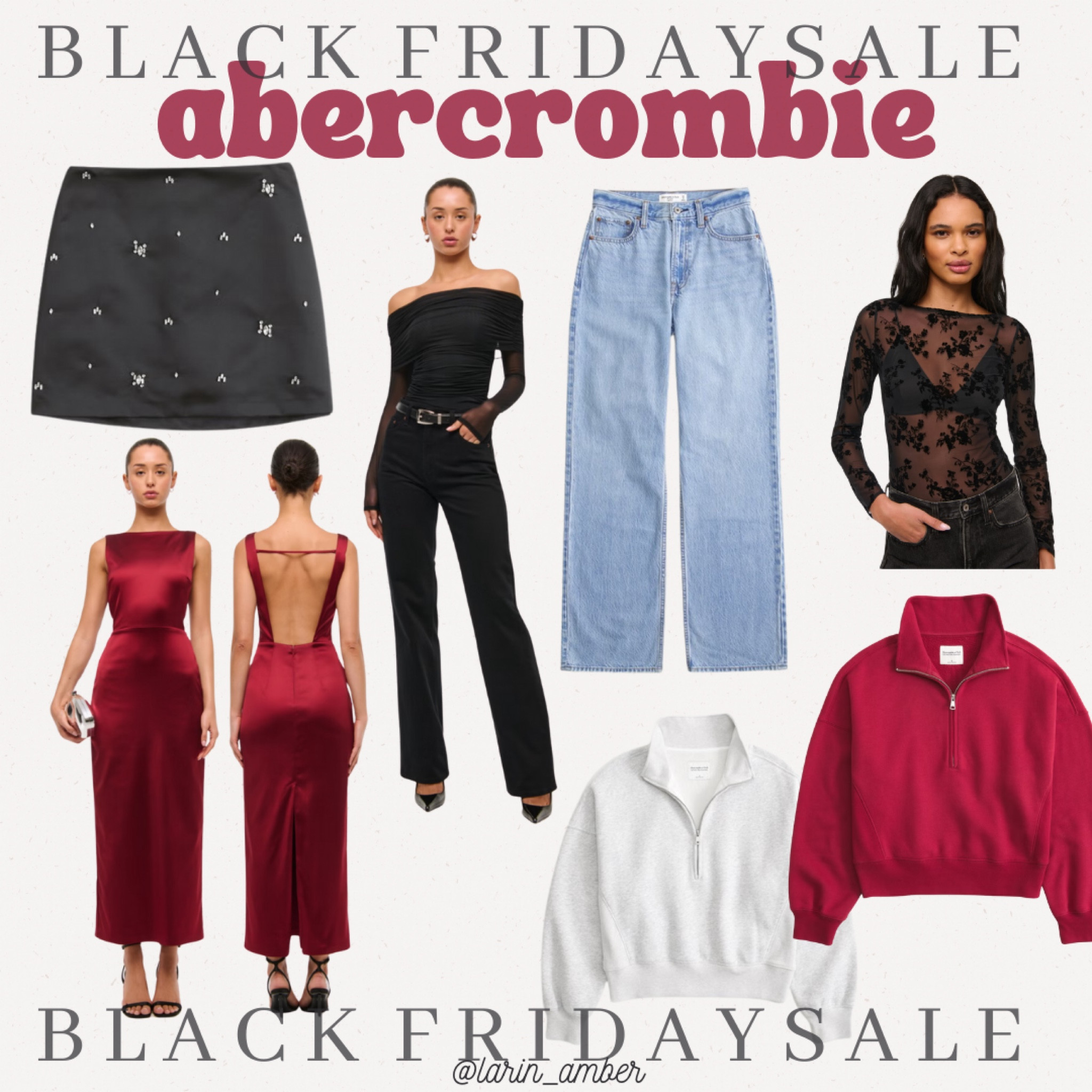 25% off everything at Abercrombie! Take advantage of their Black Friday sale! Perfect gifts for her! 



#LTKGiftGuide #LTKHoliday #LTKCyberWeek