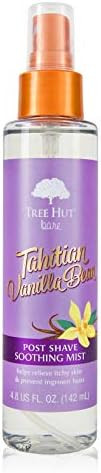 Tree Hut Bare Tahitian Vanilla Post Shave Mist, 4.8 fl oz, After Shave Spray, Soothe & Smooth Agains | Amazon (US)