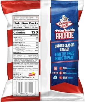 Cracker Jacks Original Large 3.125 Ounce Bag | Pack of 4 | Amazon (US)
