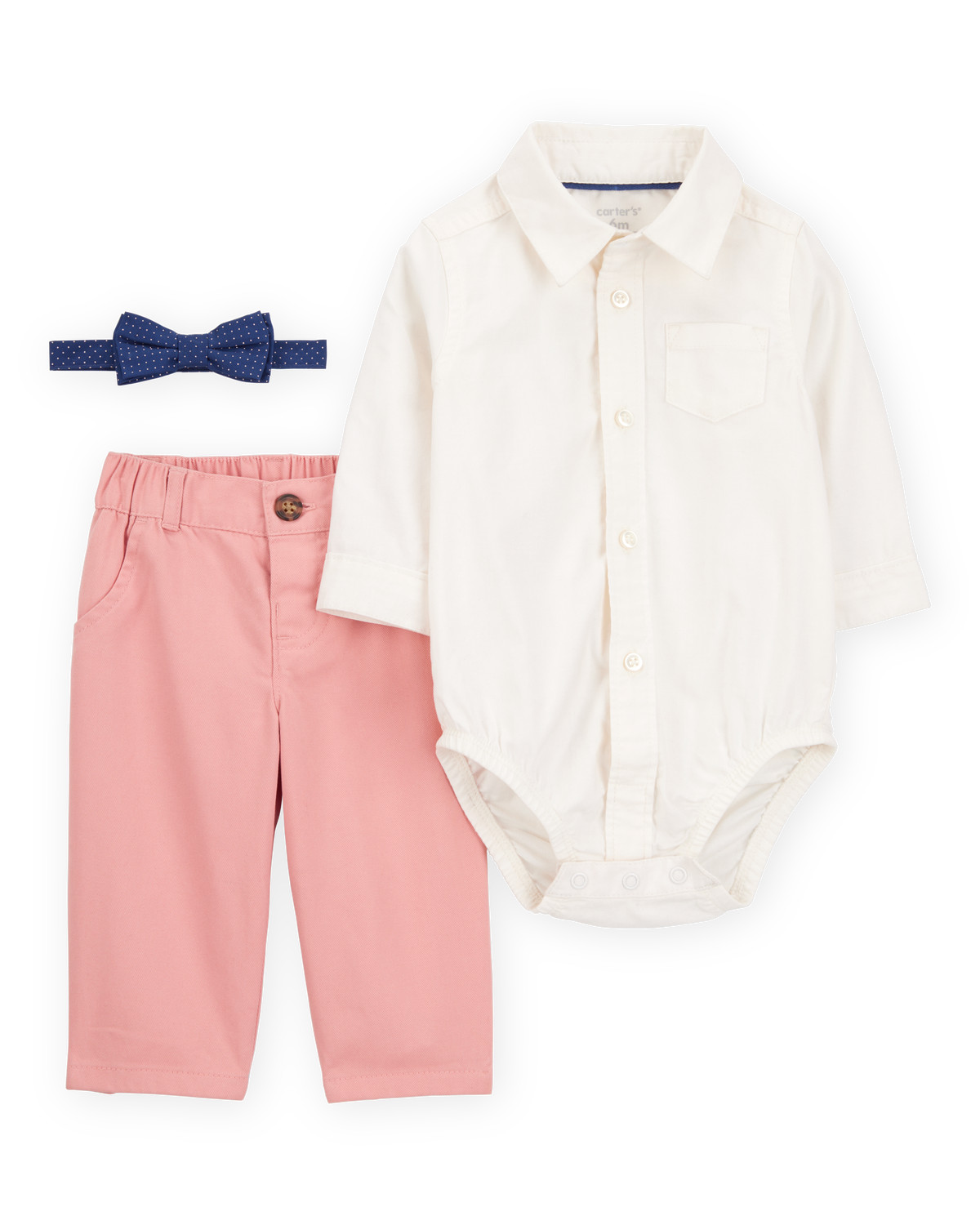 Baby 3-Piece Bowtie Pant Set - Carter's | Carter's | Carter's Inc